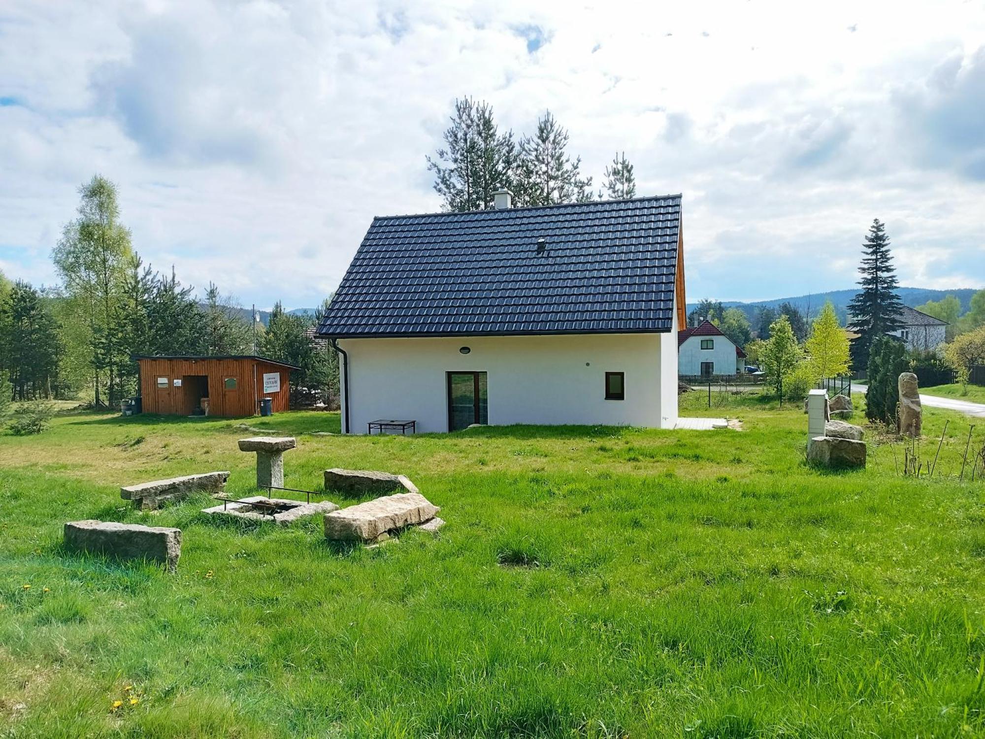 Villa Klidna Lokalita Na Kraji Lesa, Cely Dum S Uschovnu Kol Nová Bystřice Exterior foto