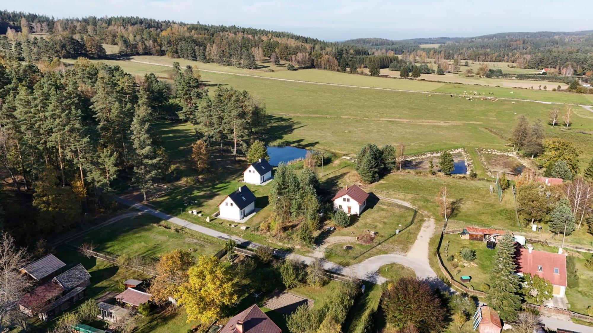 Villa Klidna Lokalita Na Kraji Lesa, Cely Dum S Uschovnu Kol Nová Bystřice Exterior foto